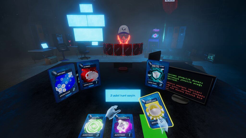 Card VR Cyber Game